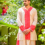 Handloom Kotpad (pink)